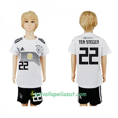 Jalkapallo Pelipaidat Saksa Ter Stegen 22 Lasten World Cup 2018 Kotipaita